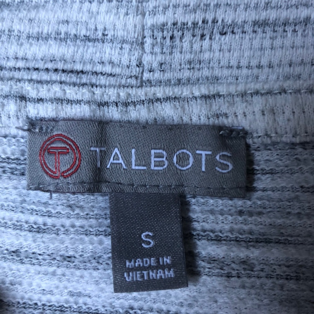 Talbots cowl neck light weight sweatshirt - Picture 5 of 5